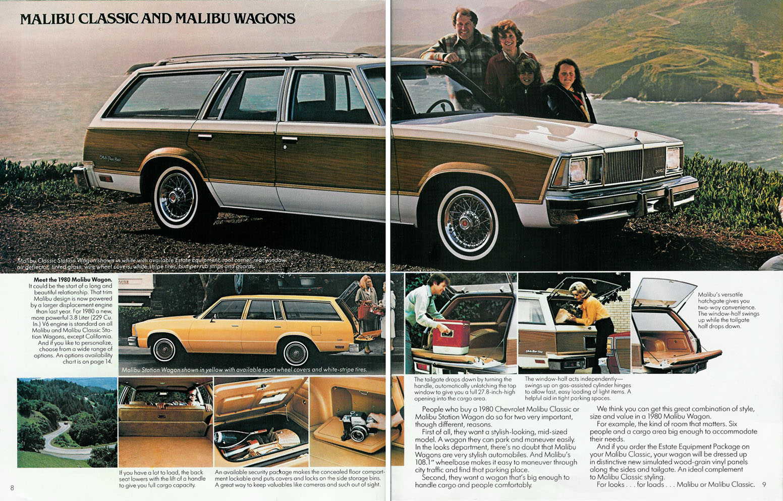 1980 Chevrolet Wagons Brochure Page 4